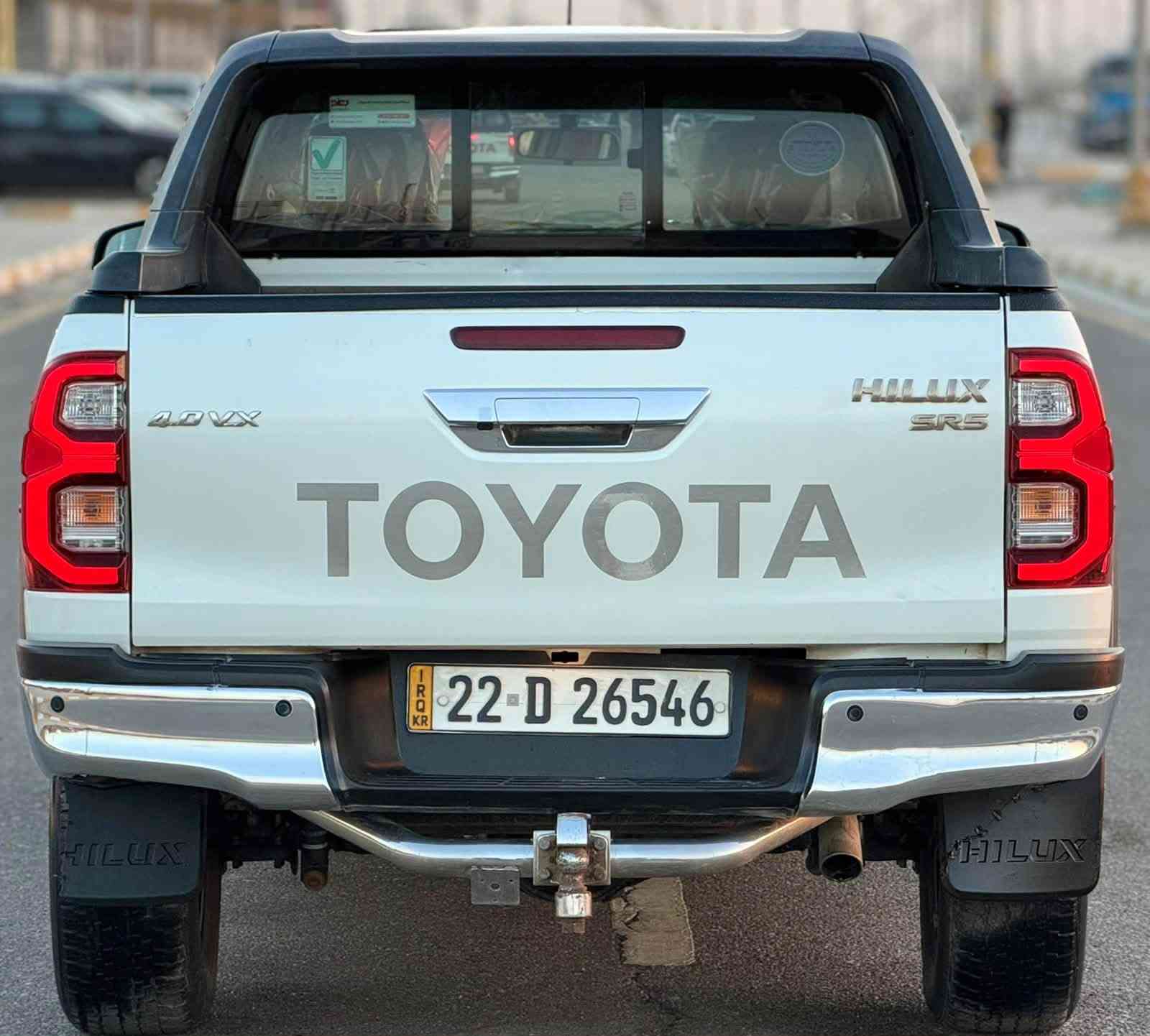 تويوتا ••• هايلوكس  4/4 … V..6
موديل •••      2022     /// TRD // SAS

_ساز // 6 سلندر 
_جديدة مكفوله 
_قطعتين تبريد 
_بصمة 
_شاحن لاسلكي
_كشنات تبريد
_كامره + حساس خلفي 
السياره جديدة جدا 

للاستفسار اكثر عن الاسعار والتفاصيل 

✅✅☑️☑️لاتترددوا بالتواصل معنا ☑️☑️✅✅
         (( معرض دبي لتجارة السيارات الحديثه ))

متوفر جميع أنواع السيارات الخليجيه والأمريكية

 بييع     ☑️☑️
شراء     ☑️☑️
مراوس ☑️☑️

العنوان ::: الصويره
بإدارة    ::: عامر الزبيدي 

للاستفسار اكثر عنّ الأسعار والتفاصيل والصور 

الاتصال على الأرقام ☎️☎️

*********** ☎️☎️
*********** ☎️☎️
