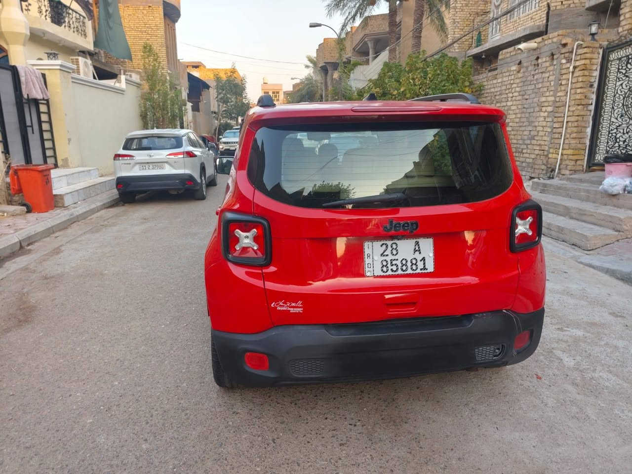 جيب رينيجيد (Jeep Renegade) موديل 2018 للبيع أو مراوس
الموديل: 2018
​السنوية: باسمي (التحويل مباشر)
​الرقم: نجف 
​السعر: 90 ورقة ($90,000) وبيها مجال 
صور الحادث موجوده التواصل واتساب او تصل
*********** مكان السياره واسط الكوت
