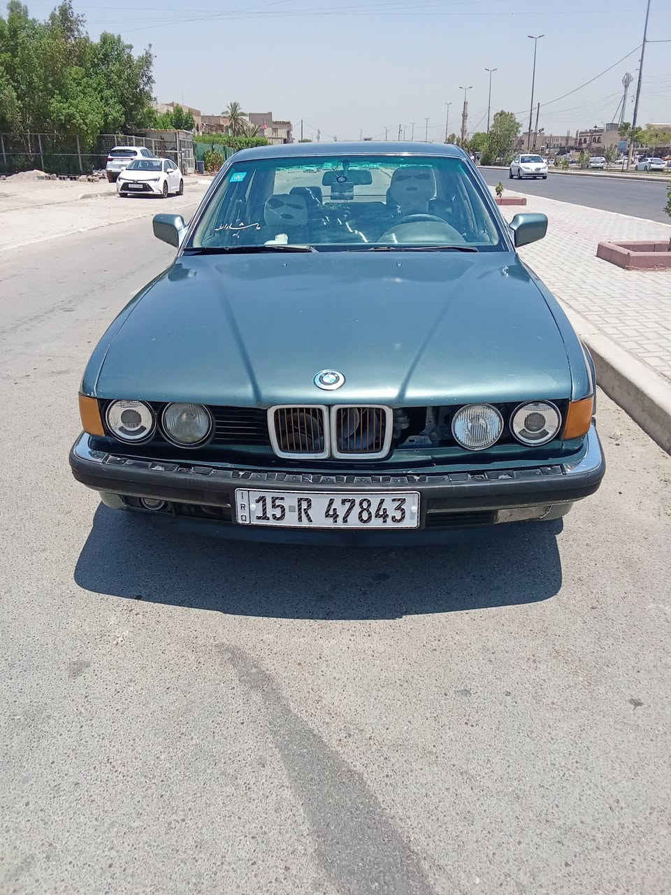 للبيع – BMW 735 موديل 1993
المحرك: جيد 6V
 الكير: جيد
 جميع الكهربائيات شغالة 100%
 داخلية نظيفة ومرتبة
 مسجل شاشة
مصبوغه عام 
 الصدر والدبلات بنسبة 70%
 بيها خياسيات بسيطه
السعر 38 وبيهه مجال
مكاني بغداد
***********
