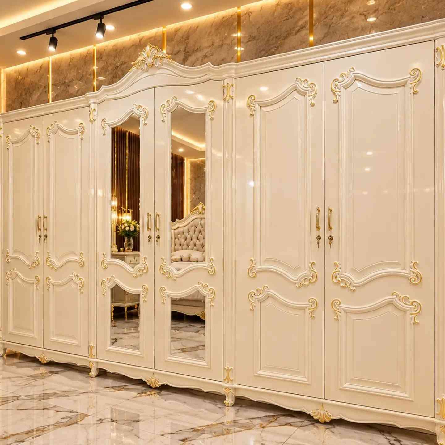 موديل القلعة | عنوان للفخامة ✨
إذا تبحث عن غرفة نوم تجمع بين الرقي، الهيبة والتفاصيل المميزة، موديل القلعة صُمم حتى يكون قطعة بارزة ومتكاملة داخل بيتك 🤍
التصميم يتميز بتناسق الألوان والتفاصيل، مع خامات مختارة بعناية حتى تكون الغرفة جميلة بالشكل وقوية بالاستخدام اليومي.
📏 القياسات: • عرض الكنتور: 340 سم
• عرض الزاوية: 120 سم
• ارتفاع الكنتور: 260 سم
• عرض الرأس العالي مع الكومدينات: 300 سم
💎 مواصفات العمل: • الوجه: بلوك 11 ملم
• الحامل: 11 ملم
• الداخل: صاج طبيعي 4 ملم
• خشب الحشوة: 18 ملم
• الأرجل: خشب زان كامل
• الفرش والقبق: صاج بلوك
• الظهر: جرچوبة شد براغي
• المجرات: بلوك حفر
• الصومية: بلوك 11 ملم
• شازلونة بسعة تخزين إضافية
• الأرجل خشب زان
🔥 الدوشمة العراقية تعطي التصميم لمسة تراثية مميزة، وتكمل جمال التفاصيل بطريقة تجمع بين الأصالة والفخامة.
✨ موديل القلعة مو مجرد غرفة نوم، إنما تصميم متكامل يضيف حضور وفخامة للمكان.
📞 للاستفسار والطلب:
***********
📍 موقعنا: النجف – الكوفة، سوق الكوفة الكبير
🏛️ معرض المالكي للأثاث
أهلاً وسهلاً بكم 🌟
#غرف_نوم
#غرف_نوم_فاخرة
#موديل_القلعة
#معرض_المالكي
#اثات
