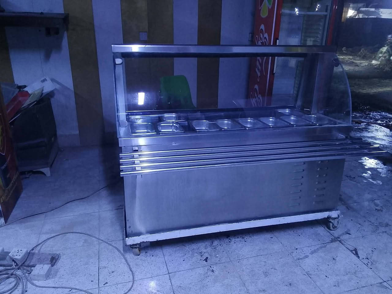 براد مقبلات • تبريد ثلج • سيطرة الشعب