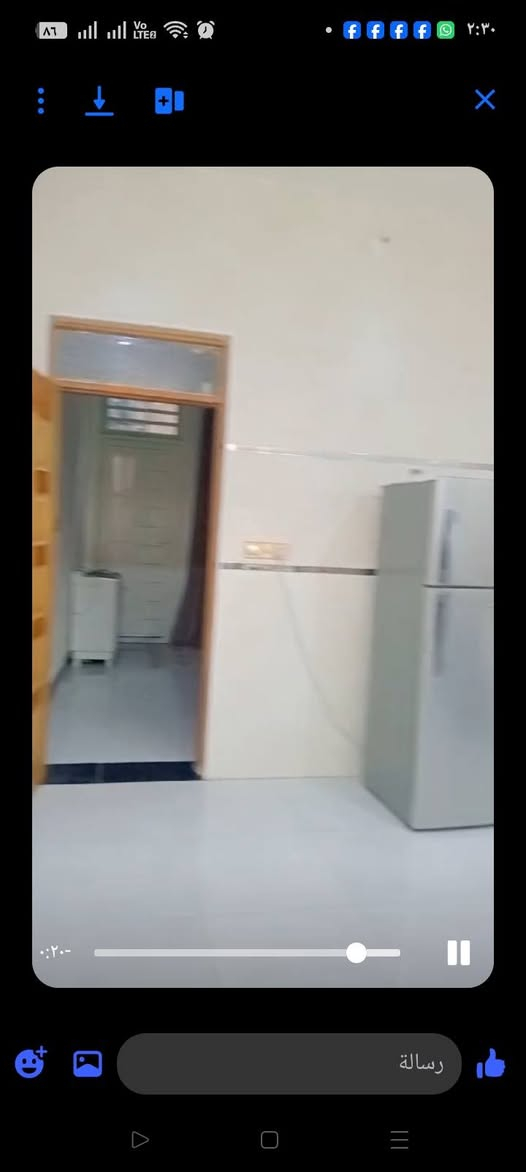 بيت زراعي160م للبيع بالمهيديه شارع الوول طابقين الأول ارفه لداستقبال صاله مطبخ صحيات الثاني غرفتين صاله صحيات السعر 110بيه مجال للشراي للاستفسار ***********واتساب
