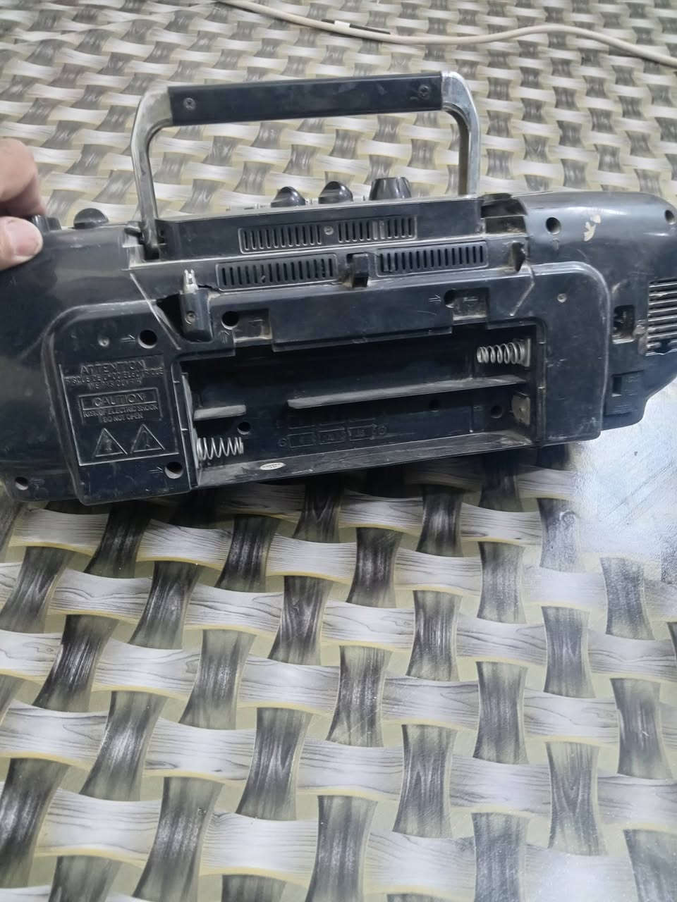 مسجل سانيو • عاطل • كاسيتات فارغة