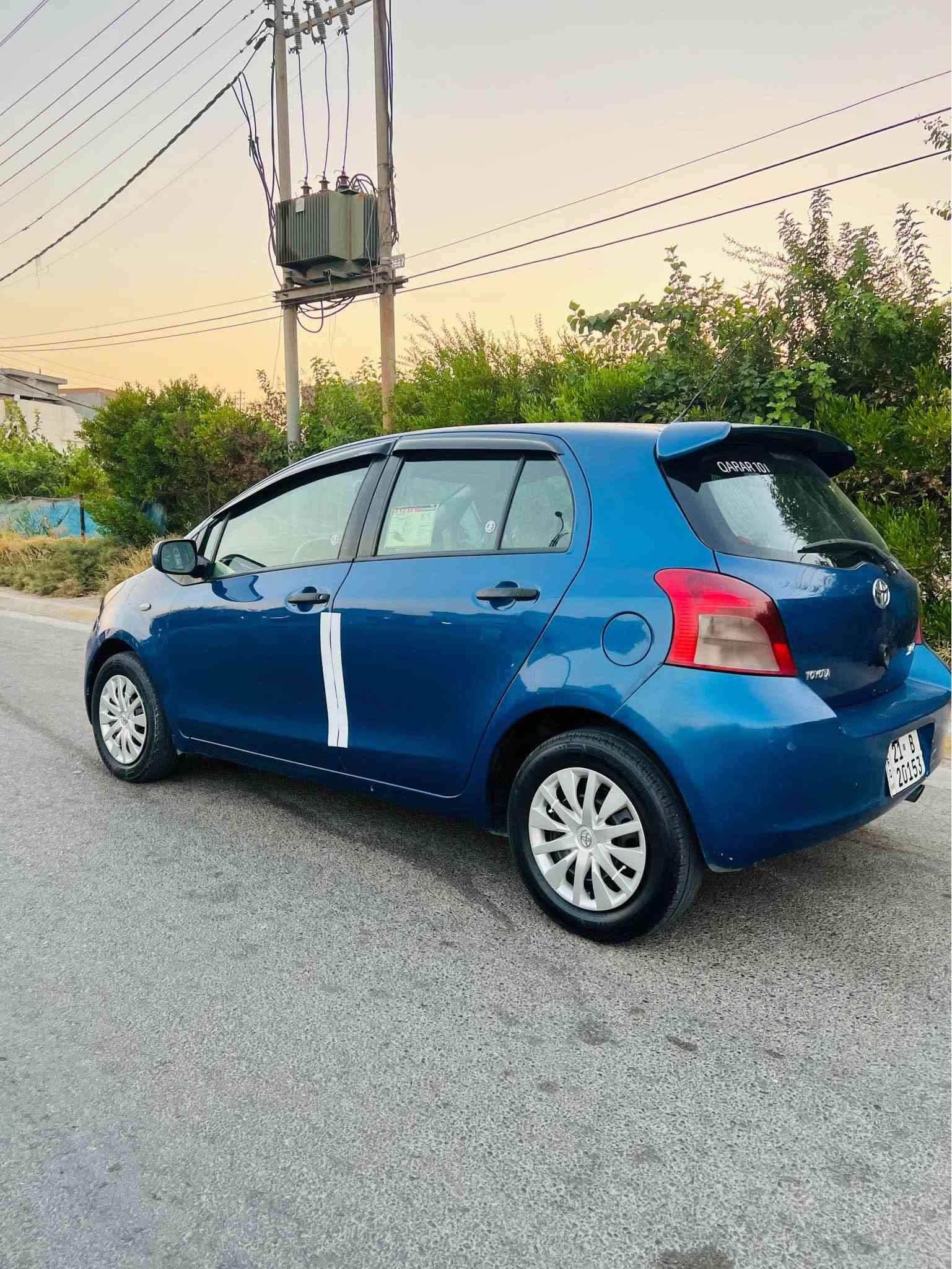 للبيع فقط تيوتا يارس سنوية ورقم جديد بطاقة بانزين بي 
 كير محرك تبريد بدون عيب سيارة بدون حادث فقط كلير جمالية سبب جلح جاهزة السيارة تايرات جديدة عليها 
السعر /68$ 
*********** كركوك, العراق
