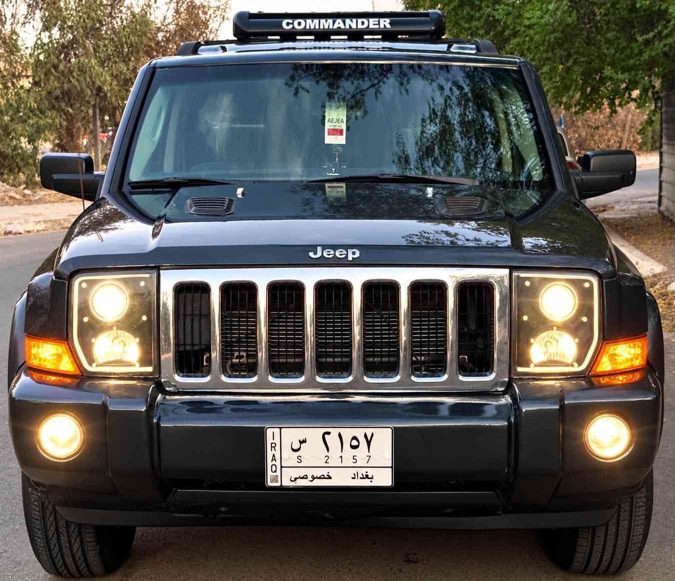 السلام عليكم جيب كومندر ٢٠٠٧ سياره جديده لوك مرشوشه كلير عام للجماليه بدون دواخل ماشيه ١٥٥ الف ٧ راكب  محرك ٦ سلندر تبريد ٣ قطع شاشه اعطال كروز سرعه تحكم كشنات كهرباء 
   السعر ٨٤ 
المكان بغداد:  ***********
