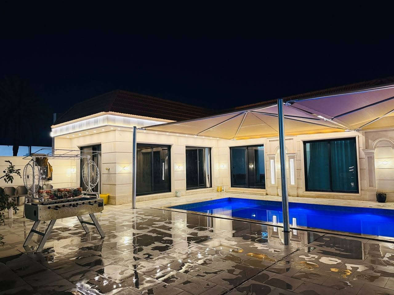مزرعة للإيجار اليومي 🏡🌳

📍 الموقع: بغداد – الدورة – البوعيثة

✔️ أجواء هادئة ومناسبة للعوائل والشباب

✔️ مساحة واسعة وخدمات متوفرة

✔️ مثالية للراحة والونسة

📌 للحجز والاستفسار يرجى الاتصال أو المراسلة على واتساب: 
 📞 *********** 
 موثق في تطبيق اجرلي لسياحة المزارع في العراق 🇮🇶
