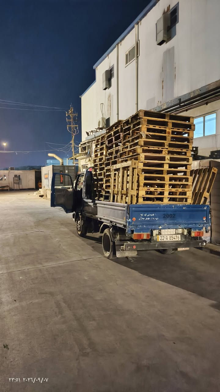 كنتر نيسان اطلس رقم جديد اربيل سنويه لل 2032
محرك تيربو ٣٠٠٠
شاصي مكفول 
صبغ شركه 
نضيف ومكفول 
السعر ٩٥ والسعر قابل للتفاوض 
(***********)
