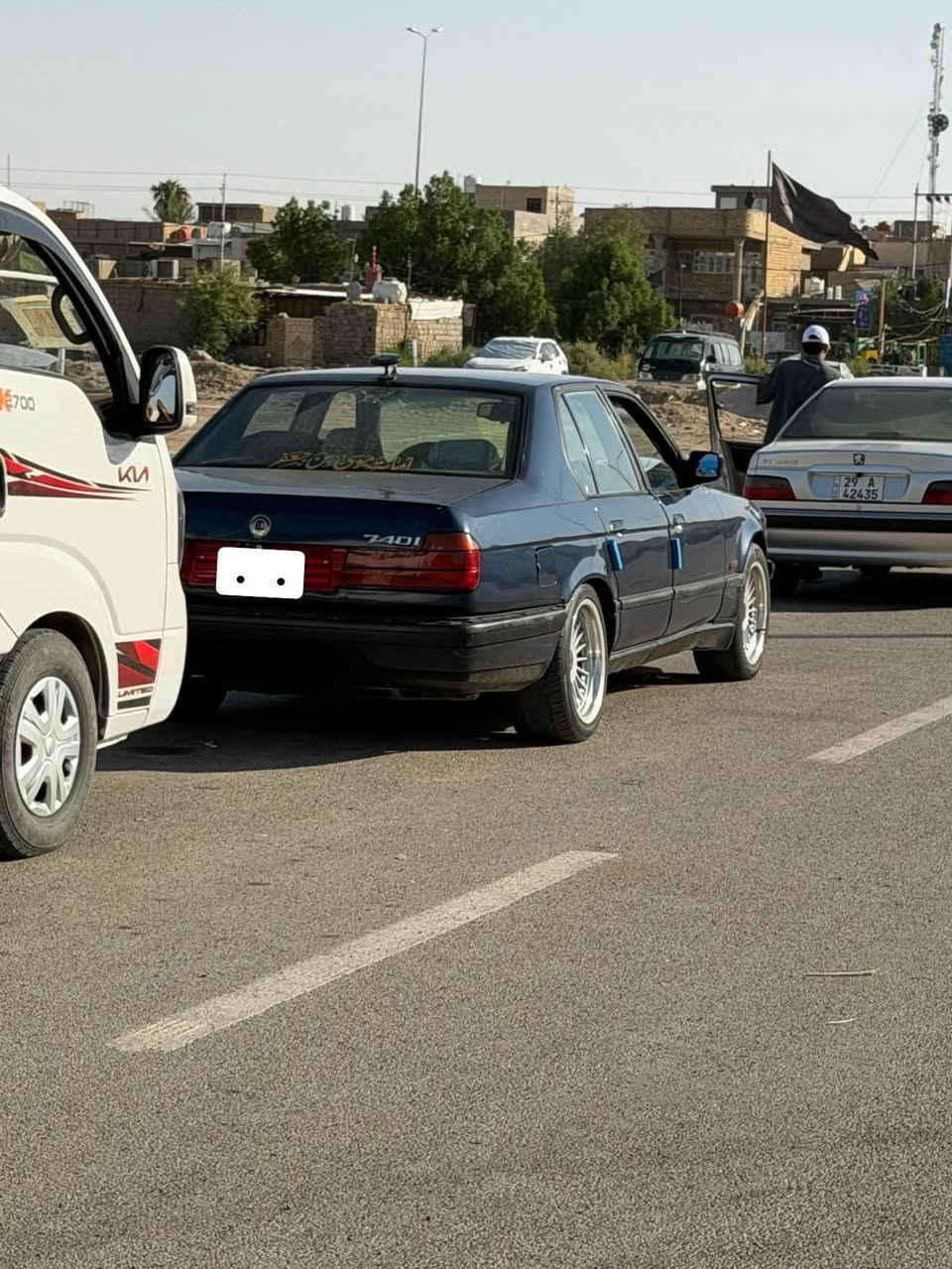 بي ام 740 • موديل ٩٢ • رقم واسط