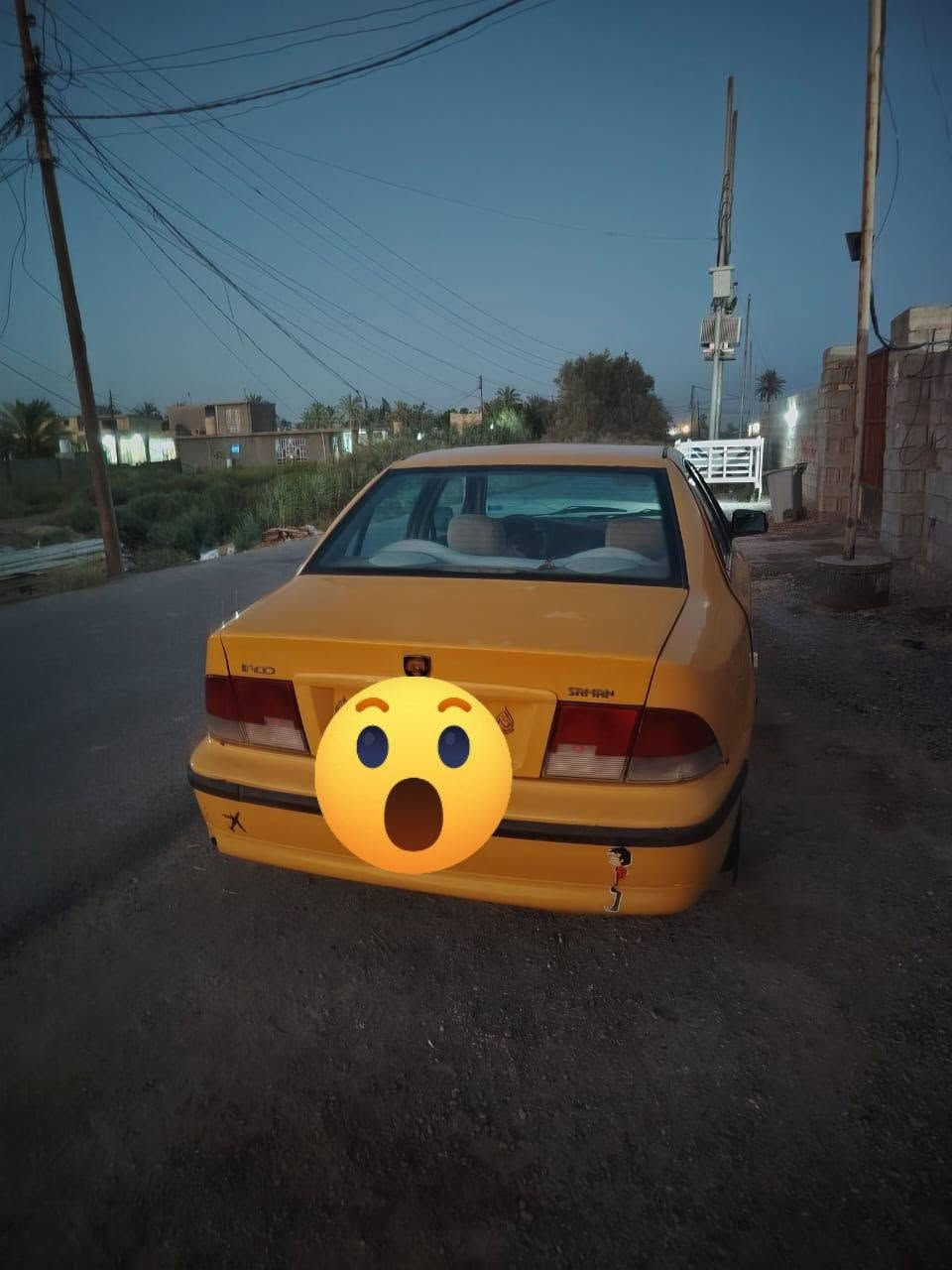 سلام عليكم سمند للبيع موديل 2011ناطقة لسيارة يرادلها ترتيب لسيارة لكشر نضيف بس بل باب لخلفي جراد على كد شبر مكان تقاطع النهروان ***********
