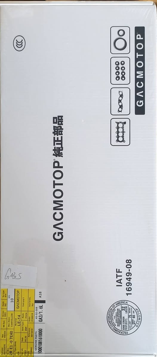 السلام عليكم 
توفر لدينا بساتم ورنگات GAC GS8 + GS5 + GS4 + GA3S + GA8 
#الجميع
*********** متوفر توصيل
