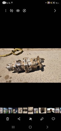 عندي كورات عدد ٣ مال مولد كوماتسو جديد + بم ونوزل +فيتبم + مضخة مال شف...