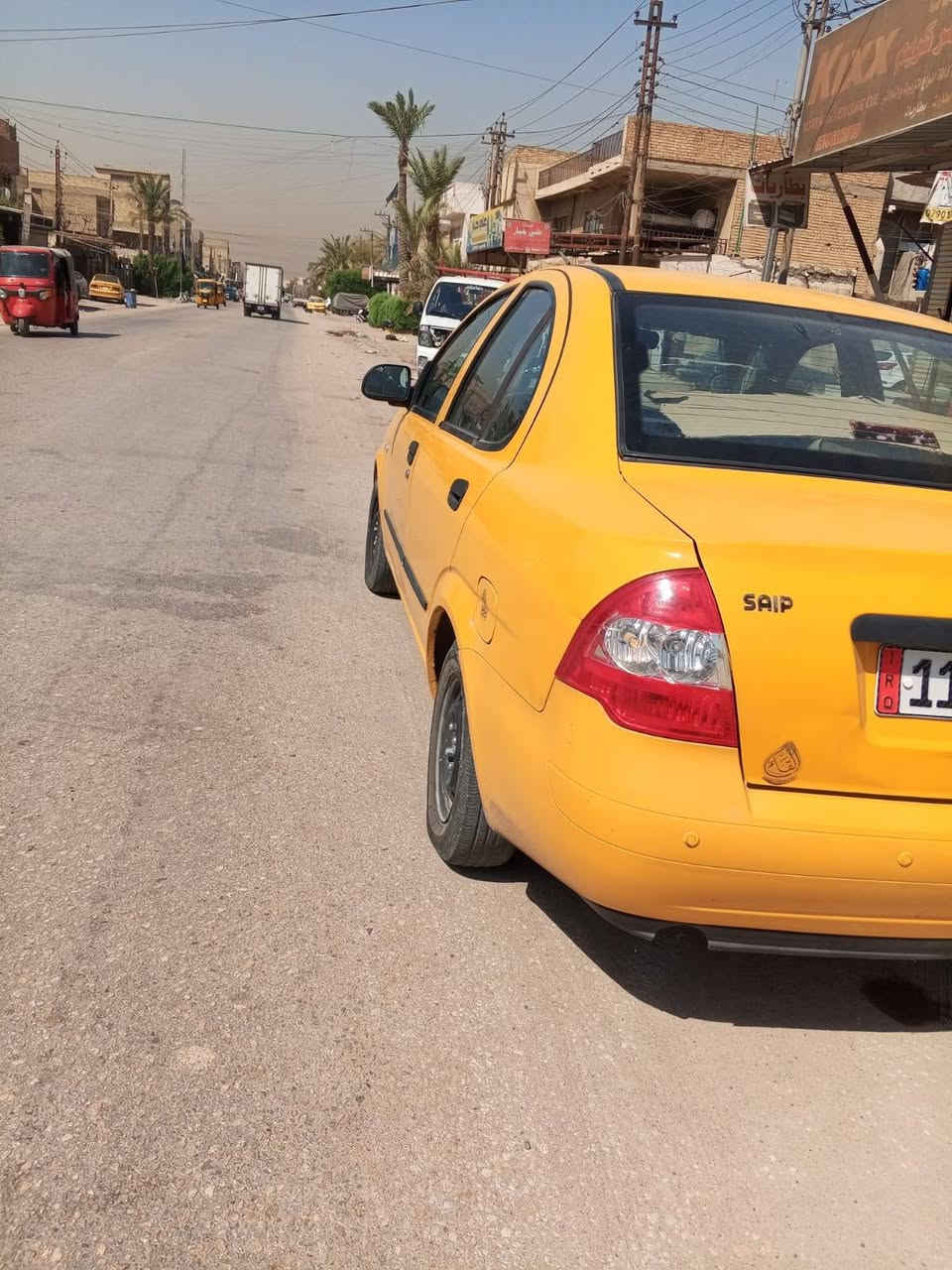السلام عليكم عندي طيبه موديل 2018 كير مكينه مكفوله صدر قبل 3ايام بدلته جديد سياره بسمي تحويل ثاني يوم بيها فقط باب صبغ اثر شخط بيها الدوسه بيها طخه بيها طعجه يم القبق مال جنطه ترايك وين متريد سياره مال بيت السعر 48ورقه مكاني بغداد الدوره ابو تشير الموشراي لايعلق ولا يدخل ***********
