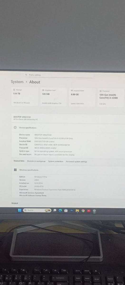 i5-12500 • 8 جيجا رام • تجميعة