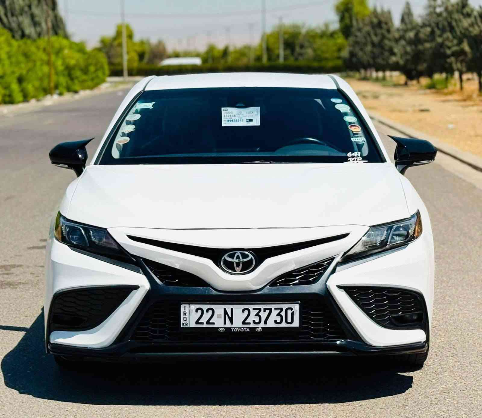 تويوتا كامري موديل 2023 SE بصمة
رقم اسيا :***********   واتساب
رقم كورك :*********** واتساب
واحد جاملغ سكن و شبر باب صبغ 
بدون دواخل سيارة جديد 
سعر :    195  شويه بيها مجال
رقم سيارة اربيل
رقم و هه زه و براد سنوي كل جديد
نيظام سرعة ئيكو نورمال سبورت
سيارة بأسمي شرط تحويل 
محرك و كير مامفتوح شرط
مواصفات SE 
 بصمة رادارو كشن جلد وشاشة وكاميرا فوليوم و بلاجكتور ولايت زينون وتحديد سرعةو بلاجكتورو Ecoو شفت بأستيرن
عنوان  سيارة  اربيل
،،،،،،،،،،،،،،،،——،،،،،،،،،،،،،،،،،،
كامري موديل 2023 SE به صمه يه
يه ك جاملغي سايه ق و روبعيك ده رگاي  بؤياغي هه يه  ناوه وه ي نه گرتووه
سئ مؤدي ليخوريني هه يه 
سعري :   195    وه ره قه يه
رقمي  هه وليره
رقم و سنوي هه موتازييه تا 2031
مكينه و گير نه كرايته وه  به شه رت
مواصفات SE 
  بصمه يه رادار وئاوينه  رادارو خه تي جاده و كوشن جلدوشاشه وكاميراولايت زينون و گير له سوكان و فوليوم تحديد سرعة 
و نيزام Ecoو بلاجكتورو
تحويل و غرامه وبه ناوكردن به شرت
شوين له هەوليرم
رقم اسيا :***********   واتساب
رقم كورك :*********** واتساب
