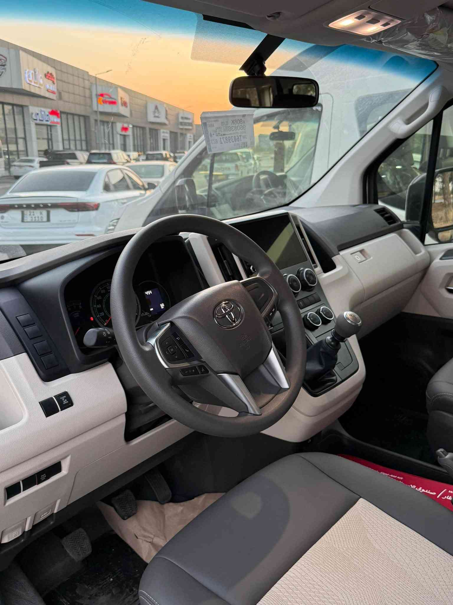 تويوتا هايس 2026 للبيع 🚐
صفر كيلومتر، متوفرة گير عادي وگير أوتوماتيك
فول مواصفات - شركة SAS
ضمان 3 سنوات + سنتين سيرفس مجاناً
رقم أربيل جاهز ✅
للتواصل والاستفسار:
📞 ***********
