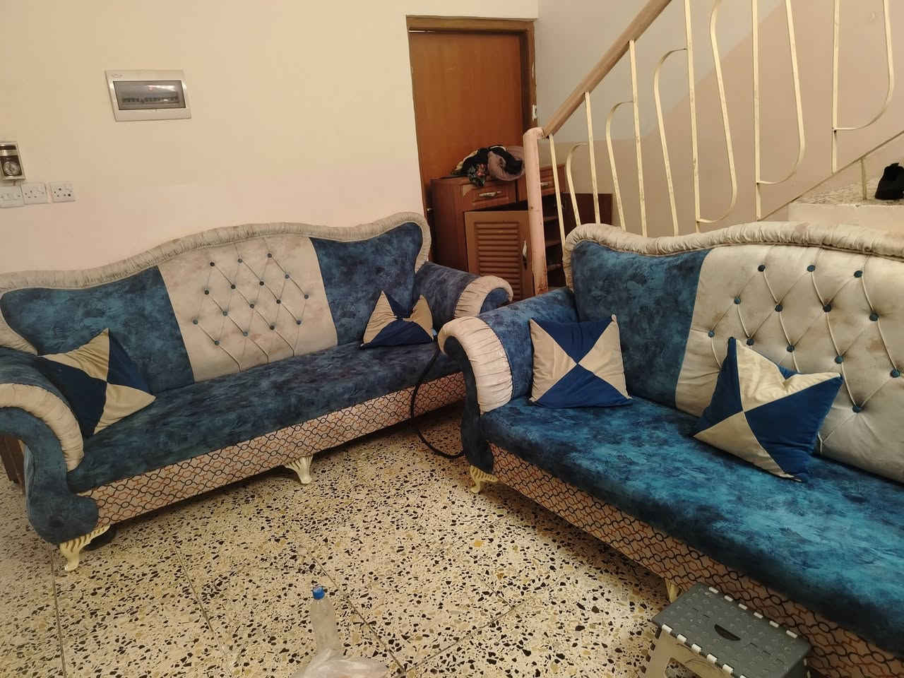 سلام عليكم
تخم قنفات ٢ كبار ٢ صغار وحده وسط مع طبلات ٢ صغار وحده كبيره سعرهن ٣٥٠ الف
ميز المنيوم كبير طول مترين و٨٠ سم
عرض ٩٠ ارتفاع ٩٠ السعر ٨٠ الف
مكاني الفلوجه حي الشهداء قرب جامع الشمري
رقمي ***********
