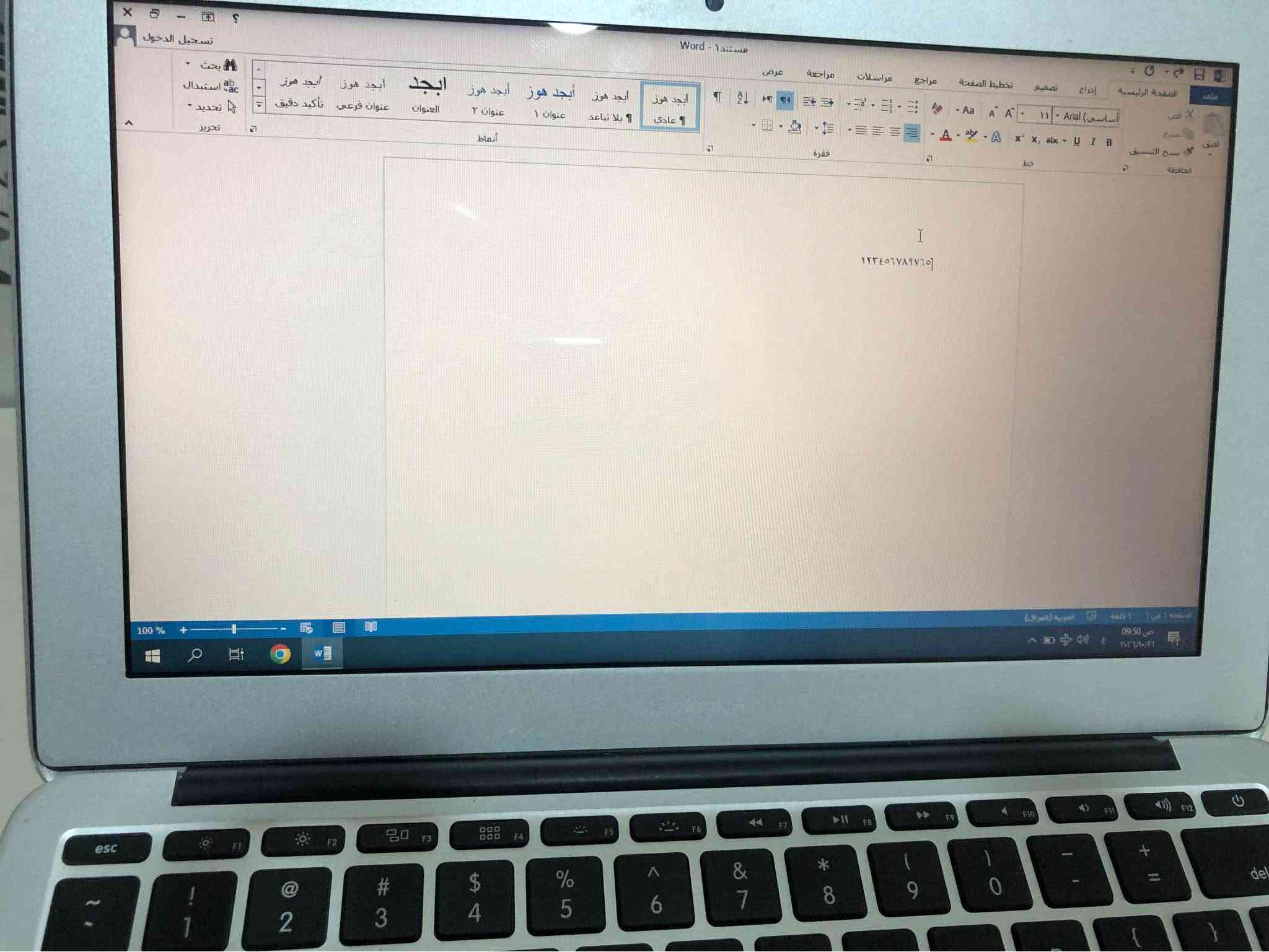 ماكبوك اير • كوراي٥ • ١٢٨ssd nvme