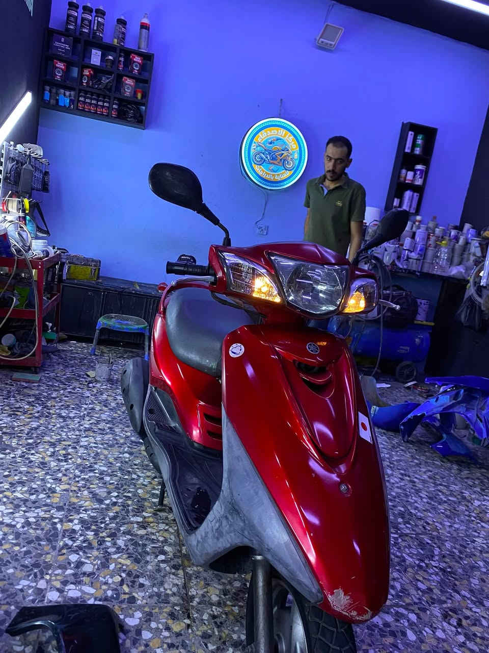 بريز بغبغاء الدراجه رمبه على اخر حبايه قبل مصار سبوعين من منزلها سعرها مليون و350 بيها مجال بسيط كلش 
مكان بغداد الشعب ***********
