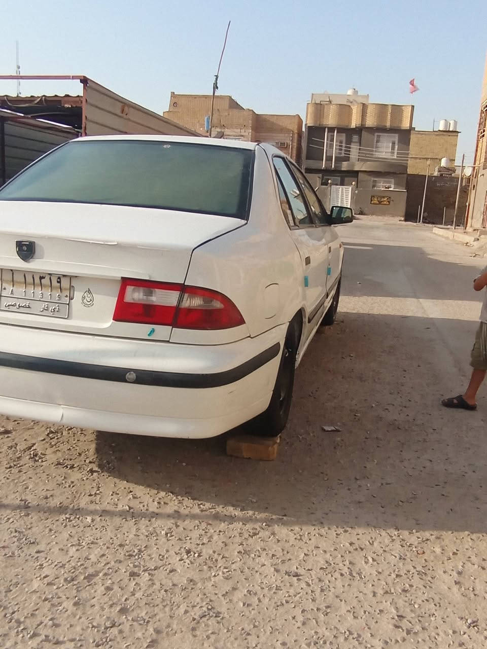 سلام وعليكم سمند موديل 13
سياره حلوه وجاهزه تبريد 
حدايده تخم تاير كير مكينه 
كرهبايات بلاد 
السعر 37وبيها مجال 
مراوس ترهم 
مكان ناصريه مركز 
***********
وبيه واتساب
