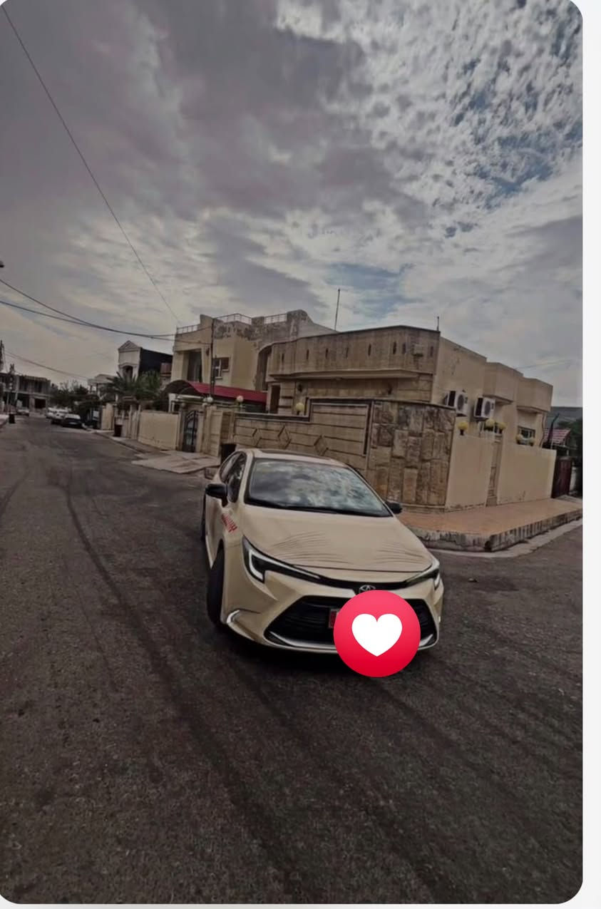 كرولا هايبرد 2025  10 پارجه له سه ر ساغه
***********

