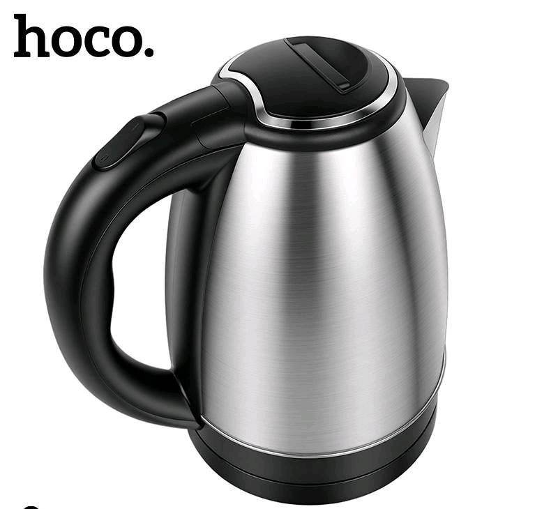 جهاز hoco HJD66A هو عبارة عن غلاية كهربائية (Electric Kettle) مخصصة لتسخين المياه وتحضير المشروبات الساخنة بسرعة وكفاءة عالية. 

المواصفات الفنية المعتمدة 
hoco HJD66A Electric Kettle:
السعة الاستيعابية: تبلغ سعتها 1.8 لتر، وهي كمية كافية ومناسبة للاستخدام العائلي أو المكتبي.
القدرة الكهربائية: تعمل بقوة 1500 واط لضمان غليان سريع للمياه خلال دقائق قليلة (حوالي 5 إلى 6 دقائق).
الجهد الكهربائي: متوافقة مع الأنظمة المنزلية القياسية بجهد 220–240 فولت وتردد 50 هرتز.
مواد التصنيع: الهيكل مصنوع من مزيج من الفولاذ المقاوم للصدأ (Stainless Steel) مع البلاستيك المقوى (PP) لحماية اليدين من الحرارة.
مزايا الأمان: تدعم نظام الفصل التلقائي الذكي عند وصول الماء لدرجة الغليان، بالإضافة إلى الحماية التلقائية من الحرارة الزائدة والتسخين الجاف.
الأبعاد والوزن: الأبعاد التقريبية للهيكل هي 240 × 146 × 210 ملم، بوزن خفيف يقارب 585 غراماً، ومزودة بسلك طاقة بطول 60 سم.