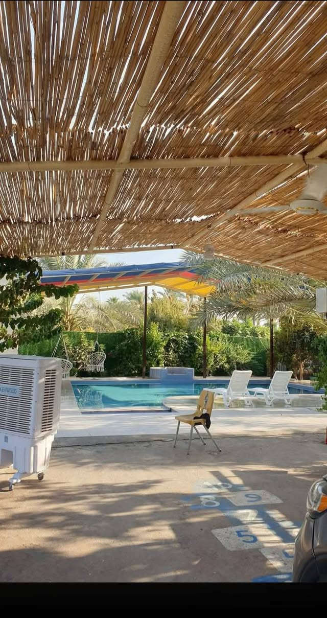 منتجع العامري فرع البعيثه منشور رقم131
يرحب بعوائلنا الكريمة🌺
المنتجع Vip يحتوي على منزل متكامل ومؤثث🏠
غرفتين نوم 🌫
صالة كبيرة ومؤثثة⛲️
مطبخ تركي متكامل ⛩️
صحيات داخلية وخارجية🛖
جلسات خارجية متنوعة 🏝
مسبح للكبار ٦ × ١٠ م 🏖
مسبح خاص للأطفال 🌫
حدائق 🏕
مكان شواء مودرن ⛩️
العاب كبار - بلياردو - منضدة - فيشة🏓
العاب اطفال متنوعة⛳️🚲
كراج يتسمع ٦ سيارات 🚘🚘

انترنت ٢٤ ساعة
كهرباء ٢٤ بدون انقطاع🌐***********
