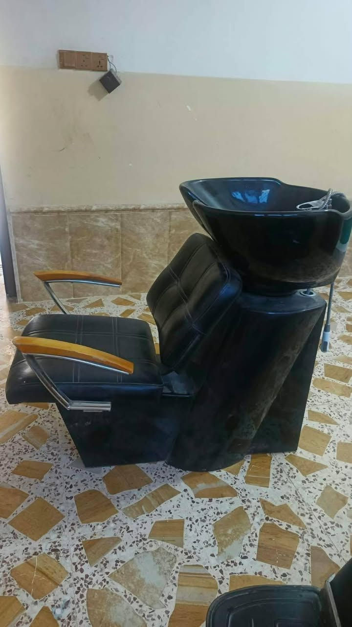 بوفيه حلاقه • كرسي غسل • مرمر