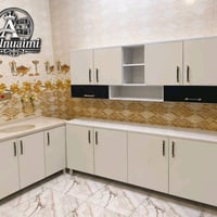 كاونتر MDF • سنك ١٢٠سم • مرمر