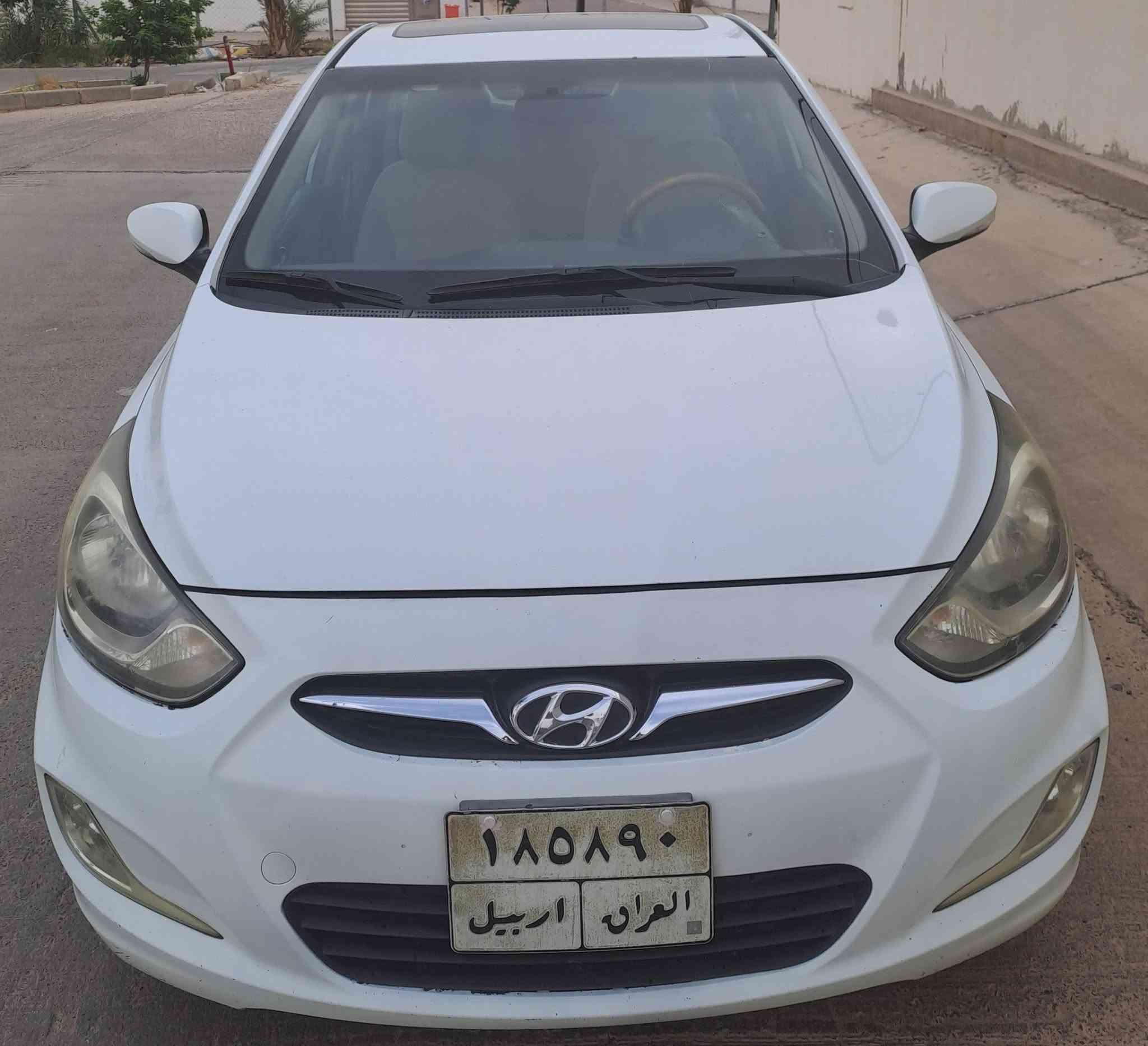 اكسنت ٢٠١٣ • مكينة ١٦٠٠ • رقم اربيل