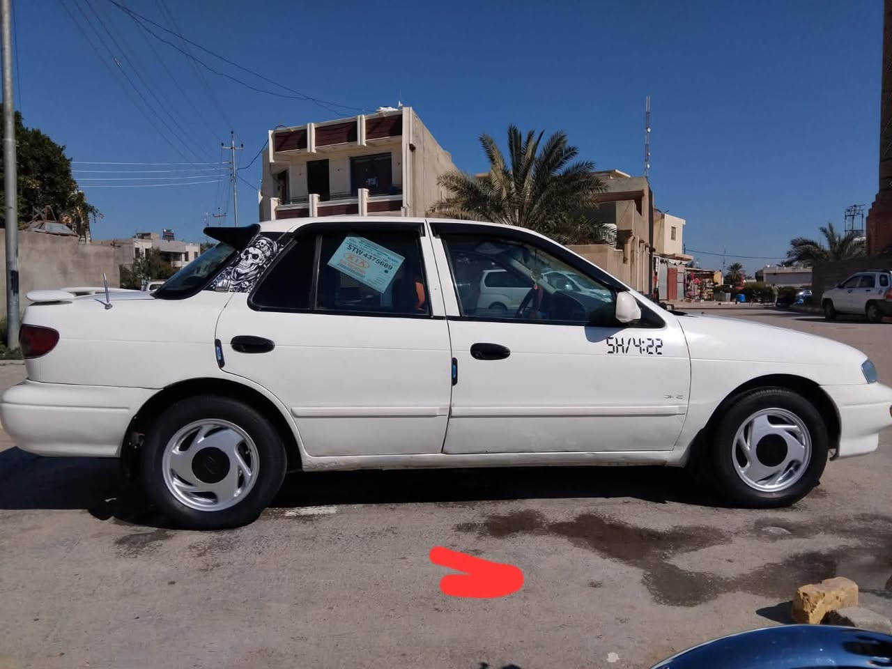 السلام عليكم
للبيع كياا سيفيا 1997رقم بغداد 

كير عادي

تبريد ثلج ويا السويج سنويه مشروع وطني 

كير ومحرك جديد تخم تاير جديد كهربئيات كله شغاله 

دواخل جديد صدر امامي خلفي ممتاز

ترايك وين ماتريد سياره حلوه ومال جناي 

مصبوغه جماليه فقط كفاله عامه من الضربه والكصه 

السعر ٤١ وبيها مجال قليل حك الجيه 

مكاني ديالى
***********
