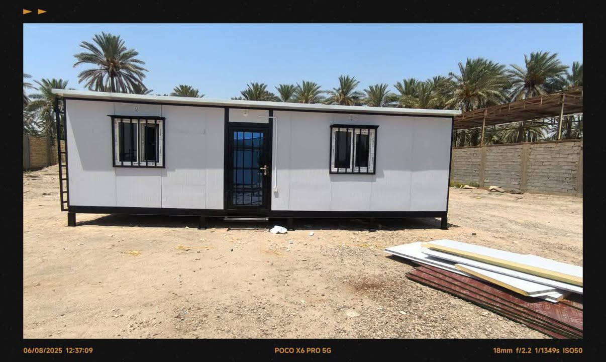 معمل الزهراء لصناعه الكرفانات وبيوت الجاهزه ،🏠🏠
بيوت عصريه وسرعه في الانجاز بكادر مميز،🧑‍🚒👷🏻👷🏻🔧
تجهيز كافه المقاولين ودوائر الدولة ،،👈🏻🏤💵🕍
يوجد لدينا سندويج شمالي مقاوم للحريق ومفحوص من دفاع المدني ،🧑‍🚒🧑‍🚒🧑‍🚒🔥🔥🔥🔥🔥🔥🔥🔥🔥
تنفيد وتجهيز كافه المزارع والشاليهات بألاكواخ تركيه ⛺
مستعدون تنفيد كافه سقائف الحديثه والبلي باور ،🥰
توصيل كافه المحافظات ،🚛🚛🚛🚛🚛🚛
عنوان بابل قرب محكمه بابل الجديده مقابيل محطه بانزين خانه ابو عجاج استفسار 
*********** ،📞📞📞📞📢.     واتساب
