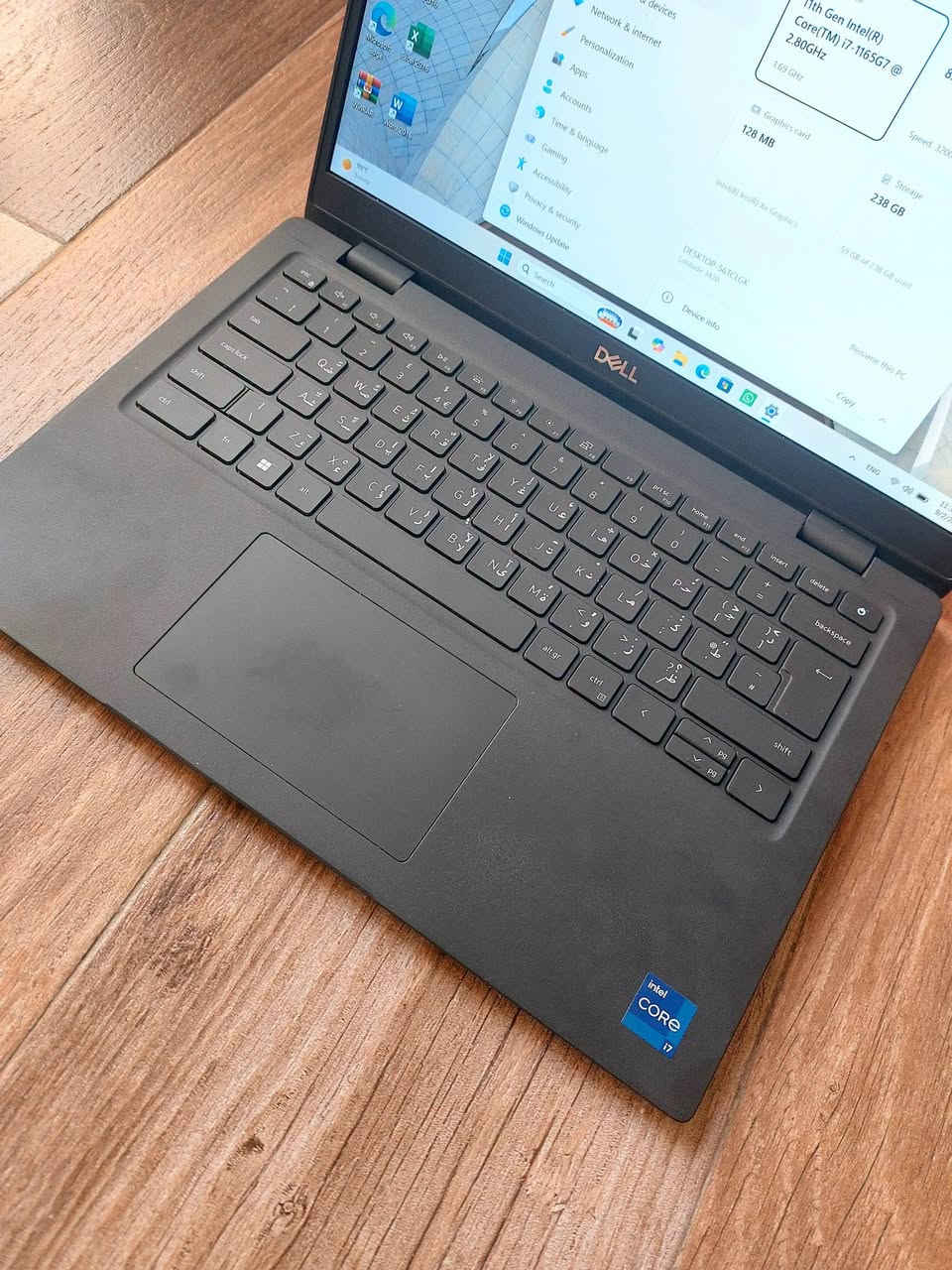 لابتوب Dell Latitude 3420 مميز جدا مواصفات ممتازة مناسب للدراسة والاعمال المكتبية والحسابية والتصفح والأمن السيبراني والبرامج الهندسية .
بسعر ٣٦٠الف_عراقي شامل الحقيبة والتوصيل 
Dell Latitude 3420 Ci7جيل الحادي عشر 
Core i7-1165G7
8 GB  DDR4 RAM قابل للتطوير 
Hard 256GB nvme قابل للتطوير 
14 screen 1920x1080 FHD 
Back-light Ar-En ضوئي 
Charger dell 65W شاحن 
للتواصل والحجز *********** العنوان بغداد شارع الصناعة مجمع الرياش مكتب اليسر 
المخزن الفرعي موصل حي الزهور
