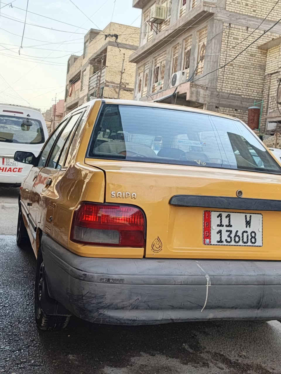 سلام عليكم سايبا موديل 2015
جاهزه بالكامل بدون نقص تبريد ثلج تخم تاير 

السياره كفاله عامه من الصبغ والتبديل ولا ضربه 

شواصي جدد بلاديات

تحويل ثاني يوم مصفره غرامات تراي كلش حلو وناعمه تراي وين ميعجبك يعني متصرف ربع عليه

السعر ٣٥ ورقه 

مكاني بغداد البلديات

***********
