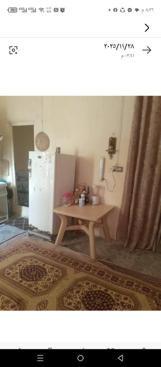 بيت بلديه للبيع 100متر. الميلاد الحولي شارع30مال السوك خلف مطعم النوار  غرفة وصالة ومطبخ وساحه جبيره مشتغل ابمعاملته الاستفسار اتصل *********** السعر 17
