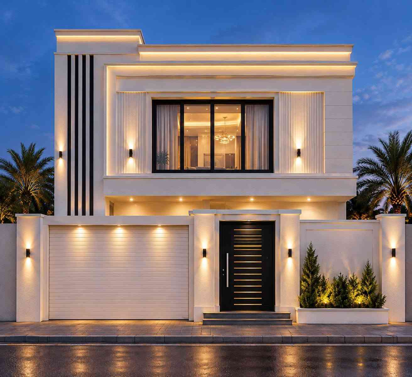 واجهات منازل • فوم واجهات • تصميم عصري