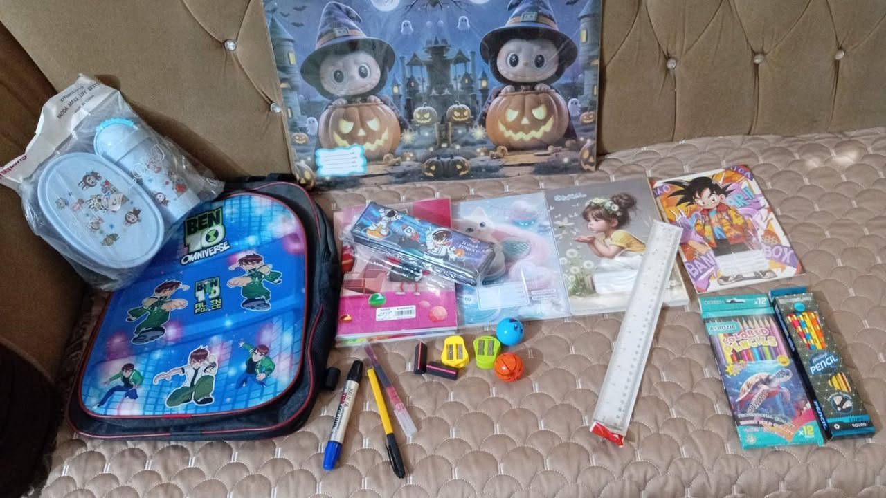 عرض العودة للمدارس - بكج القرطاسية الشامل! 🎒✏️
جهّز ابنك لكل المواد بباكج واحد متكامل يغنيك عن تدقيق باقي المستلزمات، وبسعر خيالي 10 آلاف دينار فقط!

​محتويات البكج:

​مجموعة الدفاتر: 

​3 دفاتر سعة (100 ورقة)

​دفتر إنجليزي (60 ورقة)

​دفتر ضخم (200 ورقة)

​دفتر ملاحظات (30 ورقة)

​الحقيبة والأدوات اليومية: 

​حقيبة مدرسية (جنطة) متينة وعصرية

​حافظة طعام (حافظة أكل/لانج بوكس) + مطارة ماء

​محفظة أقلام (مقلمة) + جلاد دفاتر

​القرطاسية والأدوات: 

​أقلام جاف + أقلام سبورة 

​مقاطيط (مباراة) + مسطرة قياس

​⚡ الكمية محدودة! لا تتأخر وحجّز بكج طفلك الآن قبل نفاذ الوجبة.

​📞 للطلب والتوصيل: تواصل معنا عبر الخاص أو الواتساب: [***********]
