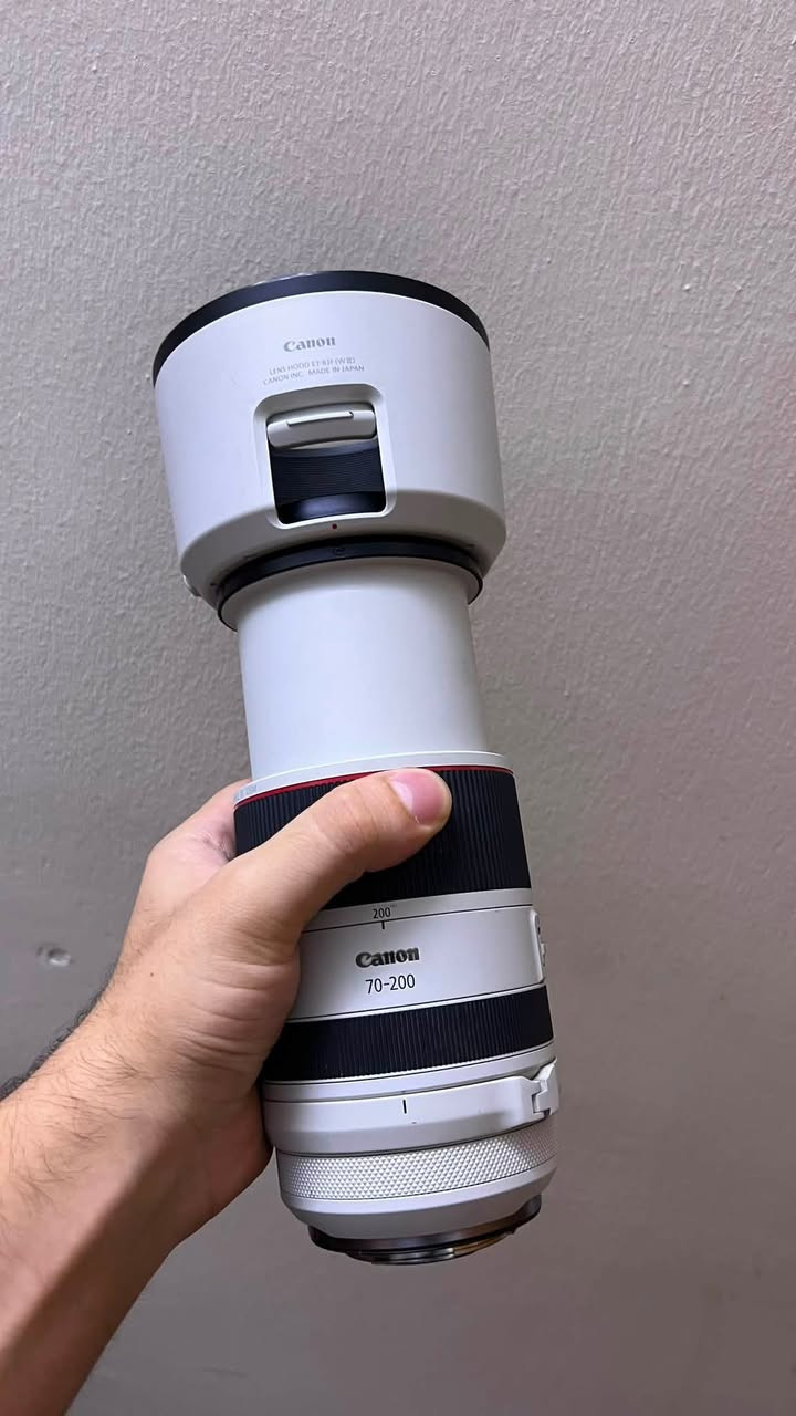 Canon RF 70-200mm F2.8 L IS USM
عدسة مستخدمة قليل وجداً نظيفة، استخدام شخصي للتصوير الفلكي.
كامل الملحقات موجودة من الكارتونة والحقيبة مال العدسة والغطاء الامامي.

سعر مليونين و٨٠٠ الف
2,800,000 
مكاني بغداد 
للتواصل ***********
