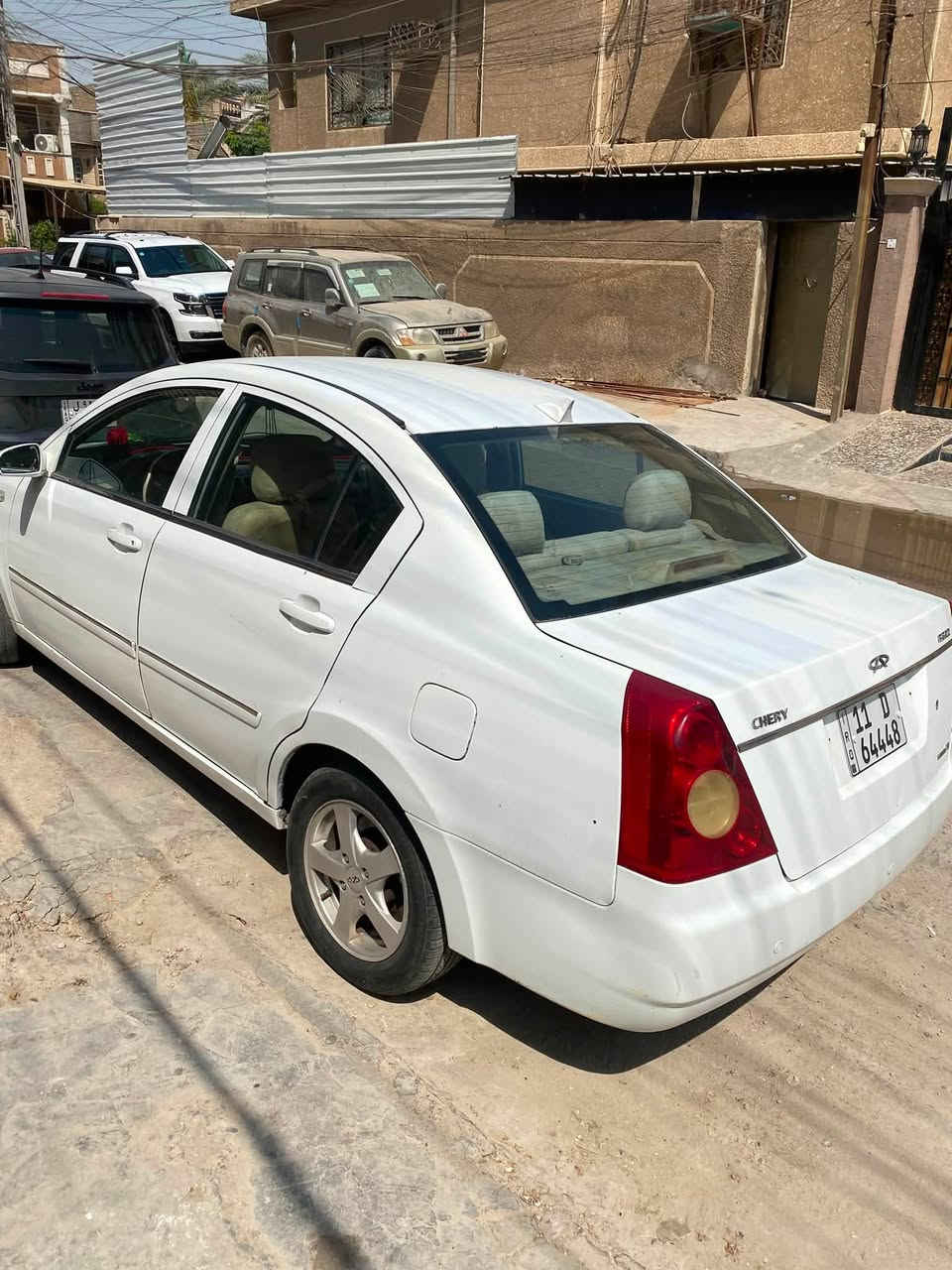 سلام عليكم شيري A5 بلادي موديل ٢٠١٢ رقم نكليزي بغداد هزه جديده تبريد شغال صدر جديد بيها جراد قليل بنيد وقماره    سعر٤٠ شرط تحويل ***********
