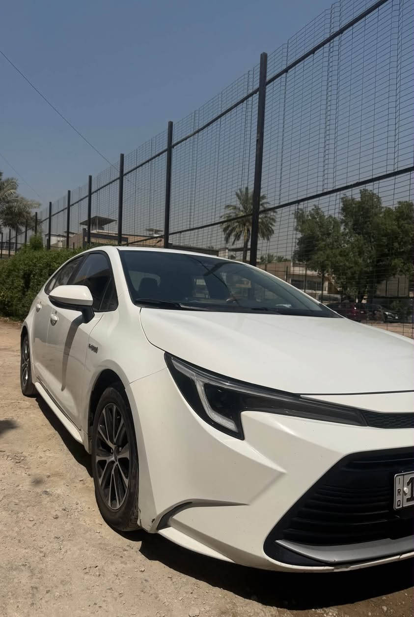 كورلا هايبرد موديل ٢٠٢٤ شكل الامريكي 

السيارة ماشية ٥٥ الف 
الكشنات جلد 
تحكم جهتين 
مكفولة من الصبغ 
فتحة 
شاشة 
تحويل ثاني يوم 
المكان بغداد الوزيرية 

السعر 143 وبيها مجال بسيط ‭***********‬
