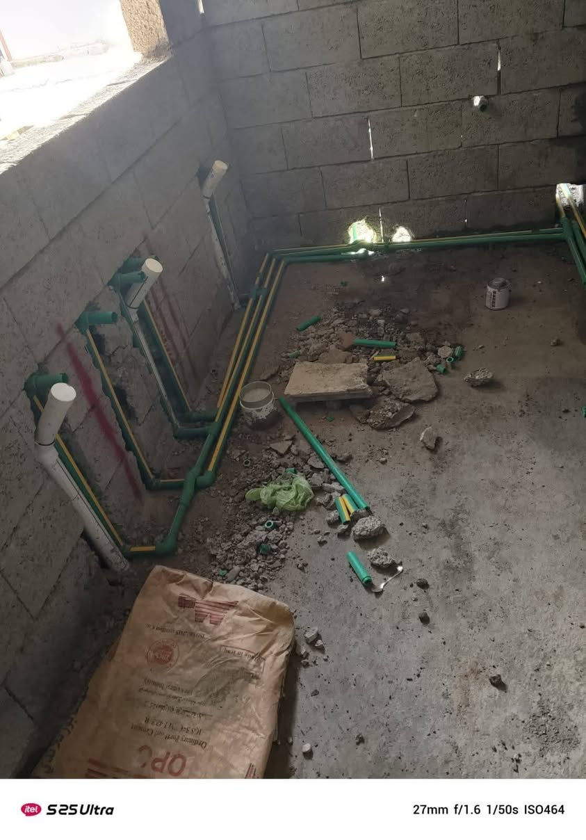 اصطه حمودي تأسيس مجاري ماء شغل درجه اوله حسب طلب ابوالبيت اسلمك شغل نضيف وشرط الفحص ***********//***********

