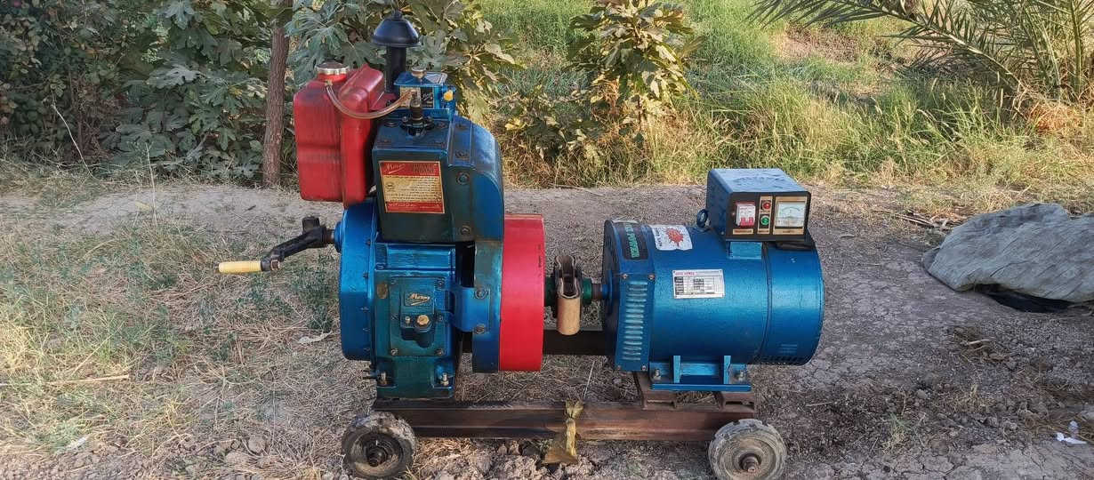 السلام عليكم مولد هندي للبيع نظيف 10كيفي ستخدام شهرين السعر 800وبيه مجال قليل)(***********
