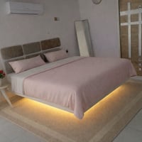 نصف قطعه 75 متر  ايجار طابق ثاني غرفه نوم واضحه بلصوره مثثه كامله   بن...