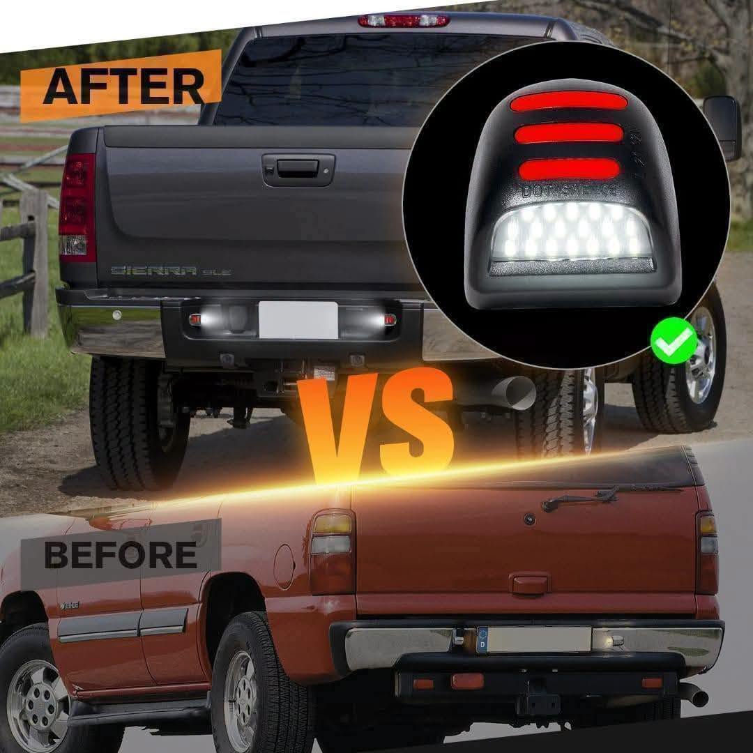 بسم الله الرحمن الرحيم
1_ كلوبات دعاميه لوحه أرقام LED أبيض مع ضهر المنتج لون احمر LED 

 1_جمسي يوكن ✅️
 2_ شوفر تاهو ✅️
3_ سلفراد ✅️ 
4_جمسي سيرا ✅️
موديل 2000_2006 ✅️

يوجد توصيل الى جميع المحافضات✅️🌍

***********

نص مكتوب في الصور:
- GEMPRO
- WHY CHOOSE HERCOO? HALOGEN LIGHT Too Dim Stock Light NEW LED LIGHT 6000K Bright Pure White
- AFTER VS BEFORE