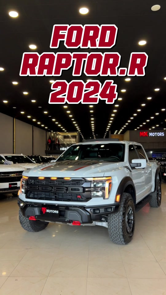 مرحبا بيكم -Welcome-بەخێربێن النوع /FORD الموديل /RAPTOR R سنة الصنع /2024 المحرك /V8-5.2L-supercharged-720hp ناقل الحركة / أوتوماتيك   نوع الوقود / بنزين  ‎بۆزانیاری زیاتر پەیوەندیمان پێوە بکەن جێگای دل خۆشییە *********** *********** ناونیشان/ Erbil 100m Road opposite Cherry Com - MK motors ‎‏#kurd #kurdistan #cars #bmw #mercedesbenz                        #
