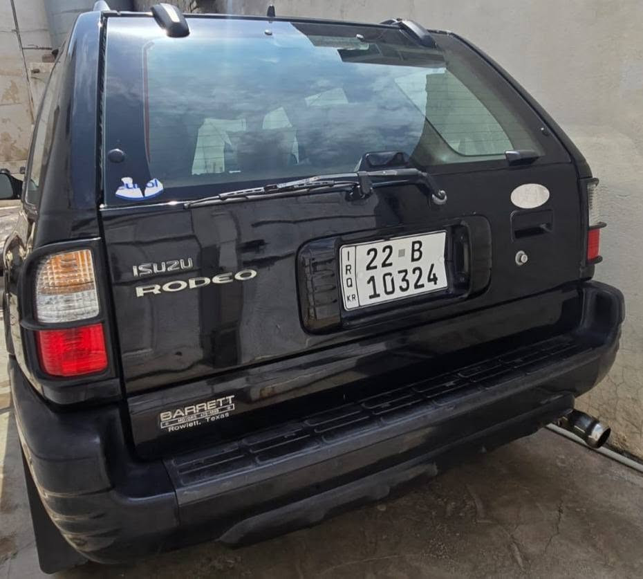 اسوزا  موديل200 رقم أربيل رقم سنوية   سنويه جديد لحد 2030  كير
 محرك6V تبريد🥶 بدون عيب تايرات صدر جديد   مكان سياره كركوك سعره (75 )   دفتر بانزين موجود سياره جاهزه مابي نقص رقم *********** كركوك, العراق
