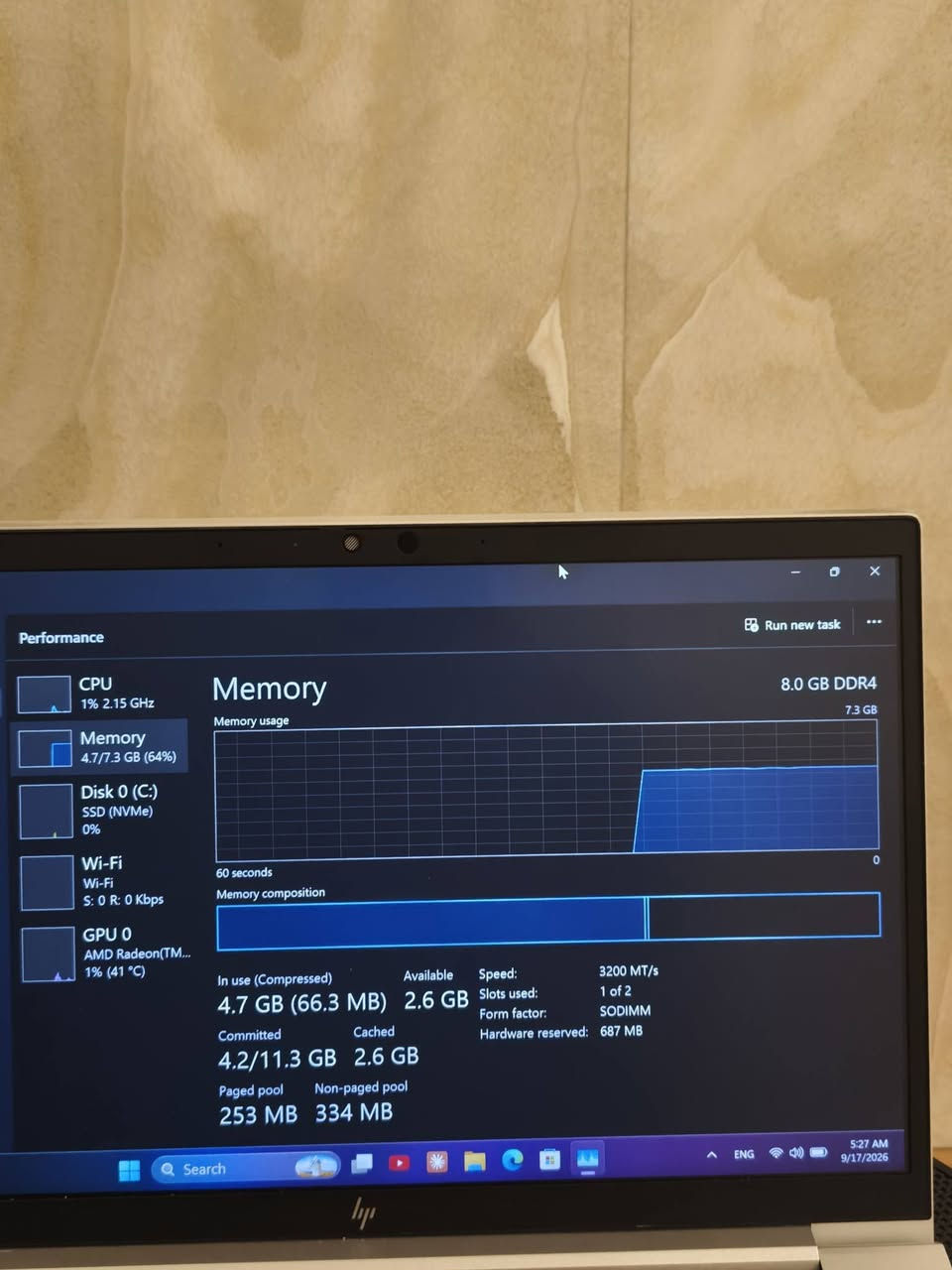 💻 للبيع لابتوب HP EliteBook – سوبر سليم 
💻 للبيع لابتوب HP 💻
🔹 المعالج: AMD Ryzen 5 PRO 4650U
🔹 الرام: 8GB DDR4 3200MHz
🔹 التخزين: 256GB NVMe SSD
🔹 كرت الشاشة: AMD Radeon Graphics
🔹 الشاشة: قياس 13.3 مناسب للاستخدام اليومي
🔹 Wi-Fi 6
🔹 صوت Bang & Olufsen 🔊
🔹 هيكل وإطار معدني يعطيه متانة وشكل أنيق
🔹 الجهاز بيه شخوط بسيطة من الاستخدام ومبينات بالصور، وما تأثر على الأداء.
✅ مناسب للجامعة والدراسة والبرمجة والتصفح والاستخدام اليومي.
📩 السعر  375 وبية مجال والاستفسار *********** واتساب
