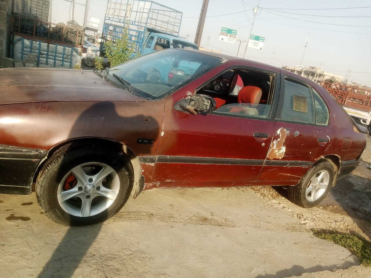 السلام عليكم نيسان براميره السعر 16موديل 92السياره بلادي 20طخم تاير جديد صدرها زين وشرط الوكاله والتحويل اسويلك وكاله كبل اسويلك كاربون ماستر محركها بي بدايت صرف قرامات ماعليها رقم الماني نينوه سنويه نهايتها لل 28بدين مابيع وبل قصد مابيع السياره نشطه ترايها حلو مكاني موصل جانب الايمن حي التنك جماعت ال10و12ورقه لاتخابرني رقم الهاتف ***********
