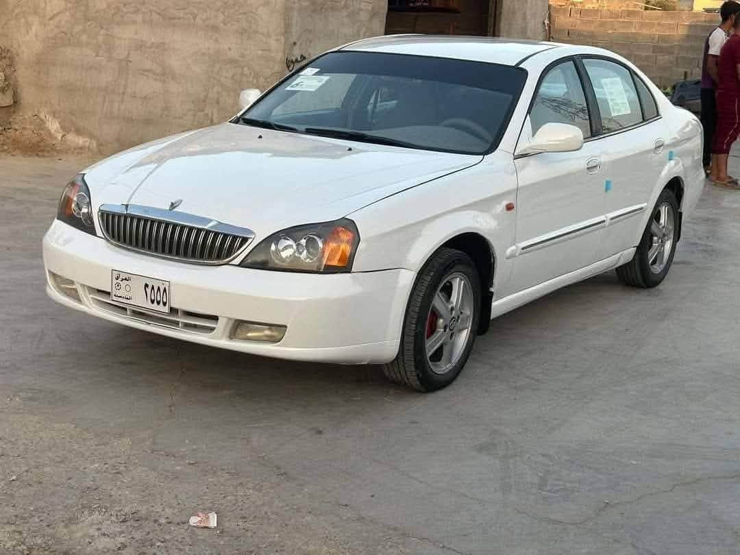 دايو ماكنوس 2004 سيارة جاهزة يحتاجله ترتيب كهربائيات فقط  تبريد شغال  وسياره  صبغته  كلش حلوه وبيه رقم مميز وباسمنا حاليا بيه رقم انكليزي
*********** مكانه واسط الكوت
