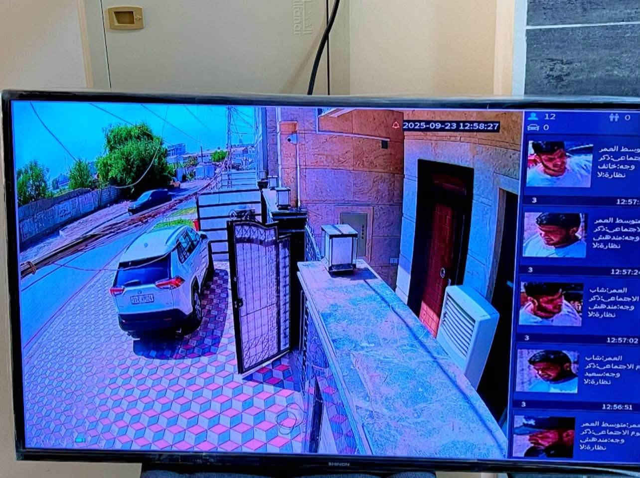 اعمالنا في حي حطين 
منظومة 4 كاميرات تجميع بأعلى المواصفات
مع خاصة الذكاء الاصطناعي 

خاصة الذكاء الاصطناعي هي:-
1️⃣ - تصوير اي شخص يصلك قرب المكان بصورة خاصة صوت 
     وصورة ولقطة فديو ١٠ ثواني .
2️⃣-ممكن تحديد الأشخاص المخولين من قبل النظام بعد 
       ادخال بيانات من قبل المستخدم.
3️⃣-تفعيل إرسال صور الأشخاص على الهاتف.
4️⃣- حفظ صورة آخر شخص كان بالموقع قبل فقدان او 
         سرقة جهاز وإرسالها على الهاتف

منظومة دهوادقة 5 ميكا فول كلر صوت وصورة 

📌المواصفات
🔺4 كاميرات دقة 5 ميكا فول كلر صوت وصورة دهوا اصلي
     دبل لد ( تصوير ليلي نهاري ملون حتى بدون انارة)

 🔻ديفيار 4 جنل دقة 5 ميكا نوع دهوا يشغل كل انواع 
      الكاميرات ويدعم تسجيل الصوت مع تصوير الوجوه 
     والتعرف عليها بالذكاء الاصطناعي 

🔻هارد 500 كيكا .

🔺كيبل رولة 100م مسلح ونحاس ومقاوم كافة الظروف الجوية 

🔺جهاز يو بي اس نوع ليثيوم اصلي يشغل منظومة الكاميرات 
     مع منظومة الانترنت ٣ ساعات حقيقي ويعتبر جهاز حماية 
     ومنظم فولتية وتلغي كافة المحولات

🔻بوكسات عدد 4 خاصة بالكاميرات لحماية الفيش من 
     الرطوبة والعبث وتعطي شكل لائق للكاميرات

🔻فيش كامله خاصة بالكاميرات

🔺كيبل اج دي مسلح

🔻ممكن ربط المنظومة على الانترنت وتراقيب وانت باي 
     مكان بالعالم

🔺ضمان سنه حقيقي للكاميرات والديفيار 

🔴لمزيد من المعلومات مراسلتنا على الخاص او الاتصال على الرقم
***********
***********مهندس محمد

نص مكتوب في الصور:
- 2025-09-23 12:58:22 Channel1 Channel2 Channel1 Channel1 12 0 0 12 0 العمر: متوسط العمر النوع الاجتماعي: ذكر وجه: خائف نظارة: لا 12:57:38 العمر: متوسط العمر النوع الاجتماعي: ذكر وجه: مندهش نظارة: لا 3 12:57:24 العمر: شاب النوع الاجتماعي: ذكر وجه: مندهش نظارة: لا 3 12:57:02 العمر: شاب النوع الاجتماعي: ذكر وجه: سعيد نظارة: لا 3 12:56:51 العمر: العمر النوع الاجتماعي: ذكر وجه: مندهش نظارة: لا
- 2025-09-23 12:58:27 12 0 12:57: 12:57:24 12:57:02 12:56:51
- 2025-09-23 12:58:30 12 0 3 متوسط العمر اجتماعي:ذكر وجه:خائف نظارة:لا 12:57:38 3 متوسط العمر اجتماعي:ذكر وجه:مندهش نظارة:لا 12:57:24 3 العمر:شاب م الاجتماعي:ذكر وجه:مندهش نظارة:لا 12:57:02 3 العمر:شاب وم الاجتماعي:ذكر وجه:سعيد نظارة:لا 12:56:51 العمر:متوسط العمر النوع الاجتماعي:ذكر وجه:مندهش نظارة:لا Channel 2 SHINON
