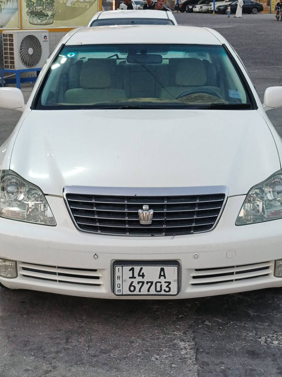 شاهينه موديل ٢٠٠٤رقم بصره باسمي تسجيل جديد كفاله من الضربه بيها بس صبغ بلقماره اثر التحميل السعر ١٣٥وبيها مجال قليل ***********
